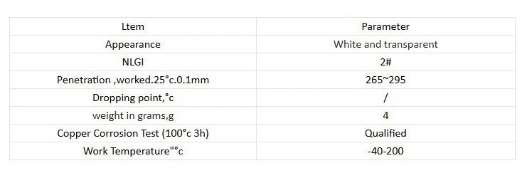 White Lithium Grease for 3D Printers