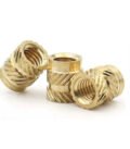 Brass Knurled Heat Set Threaded Inserts