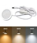 USB Powered Ultra-Thin Round LED Light Kit for 3D Printed Lamps